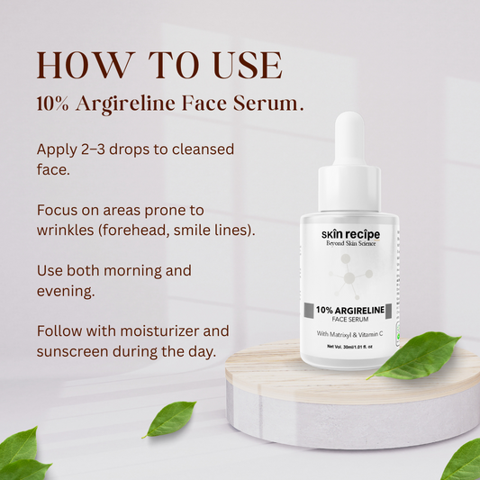 10% Argireline Face Serum.
