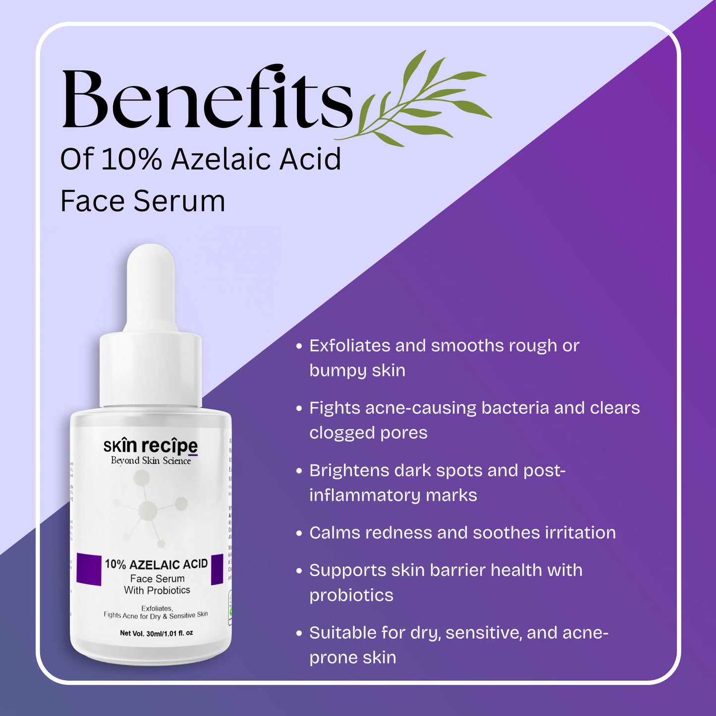 10% Azelaic Acid Face Serum