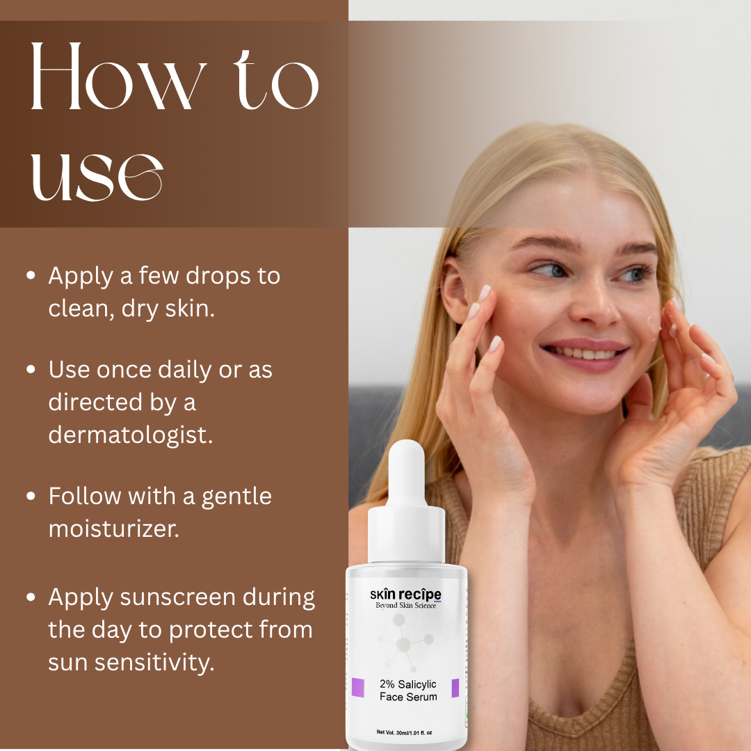 2% Salicylic Acid Face Serum.