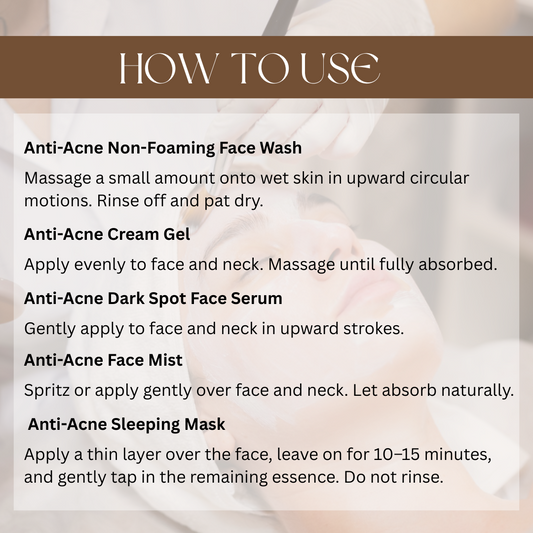 Anti Acne Treatment - Advanced 5-Step Anti-Acne Facial Kit