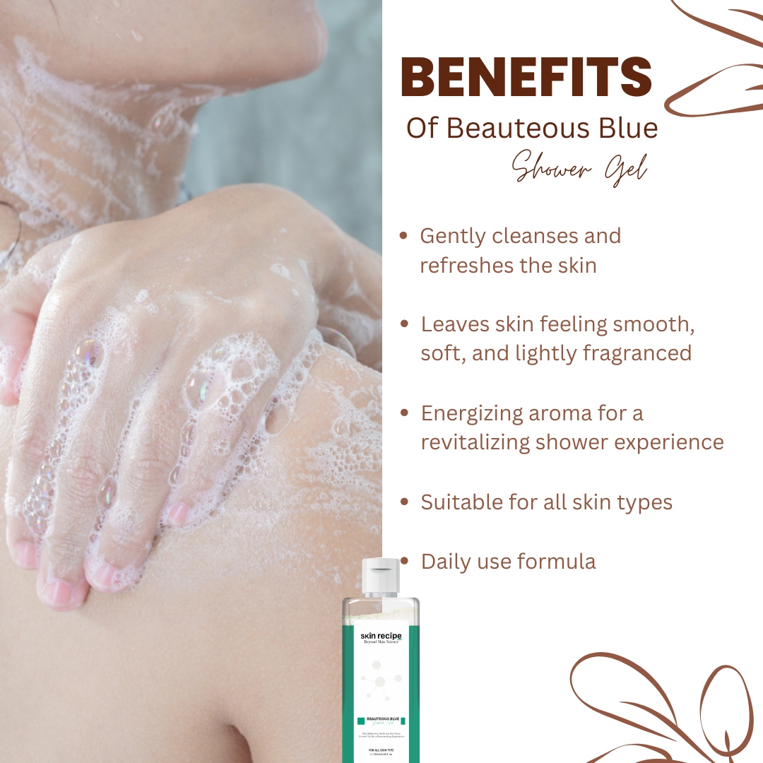 Beauteous Blue Shower Gel