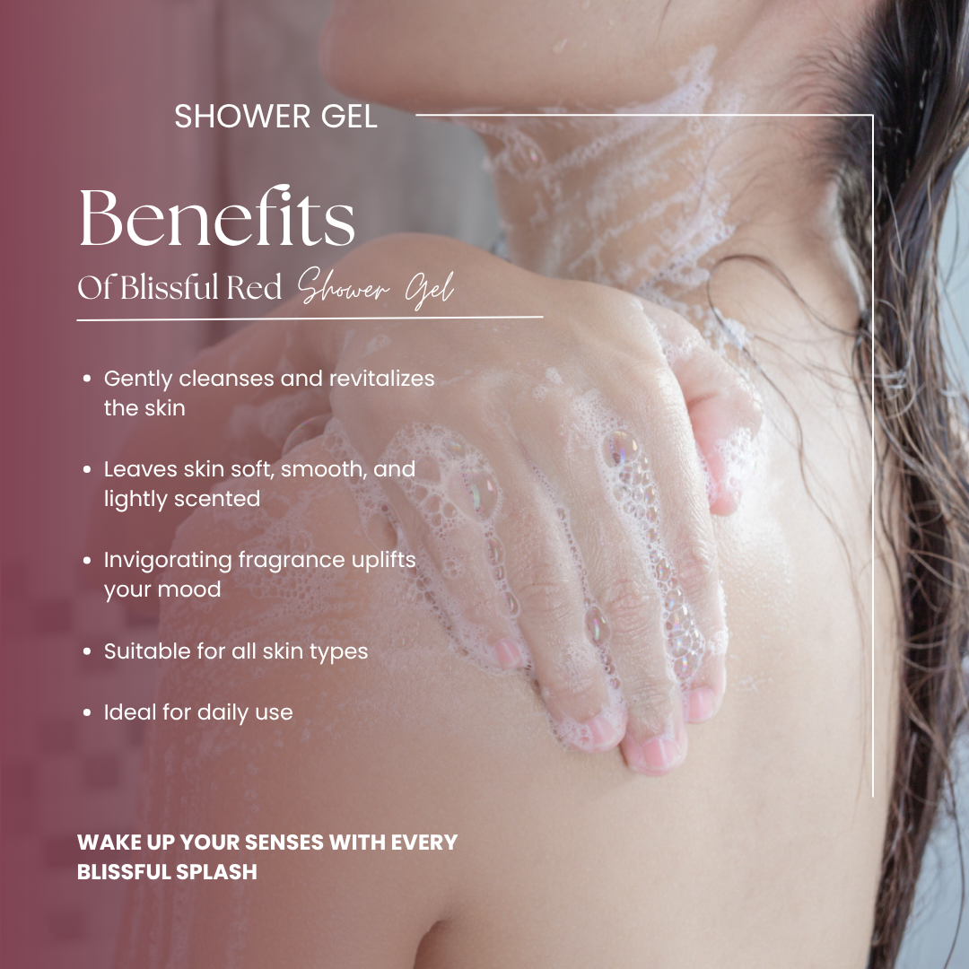 Blissful Red Shower Gel