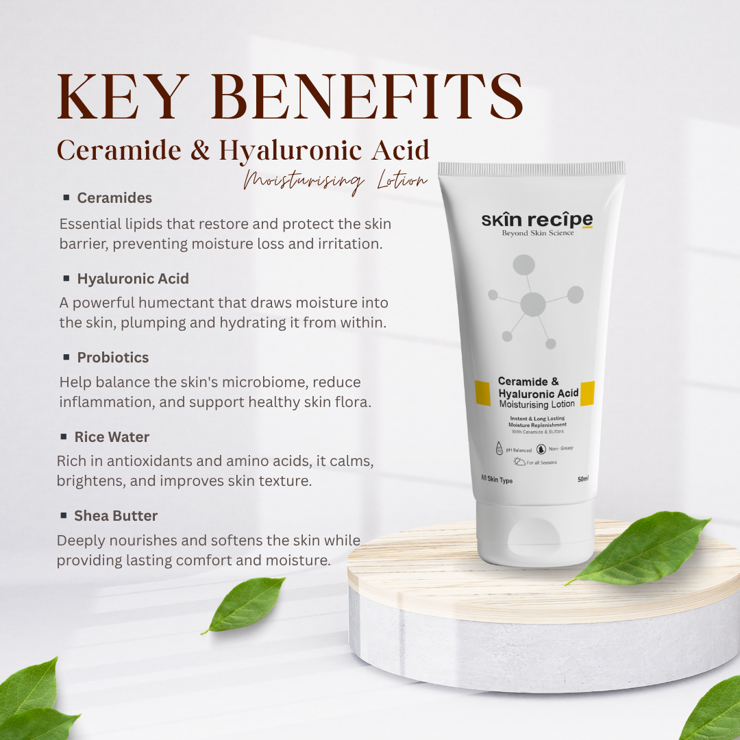 Ceramide & Hyaluronic Acid Moisturising Lotion