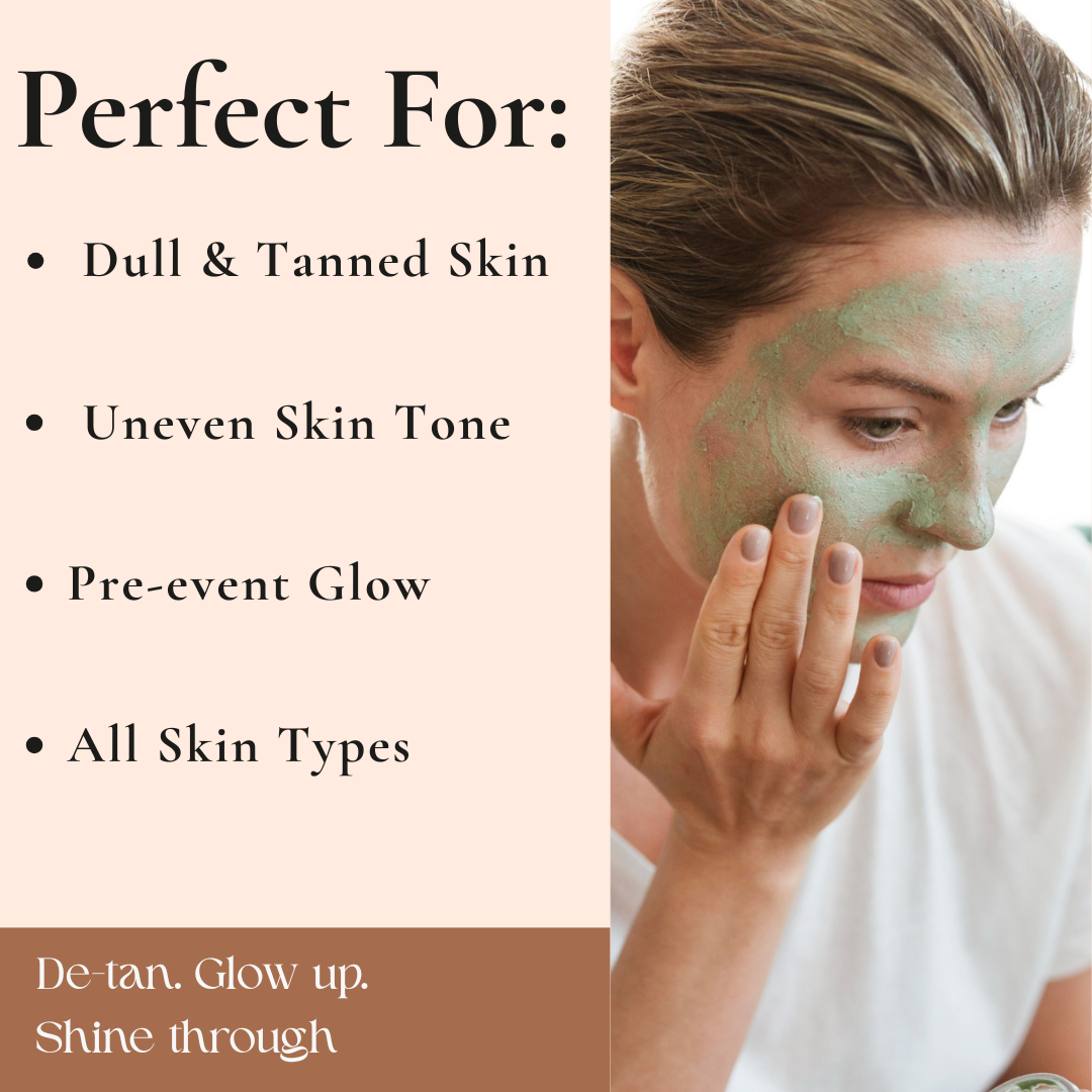 Detan + Glow Active Facial Kit