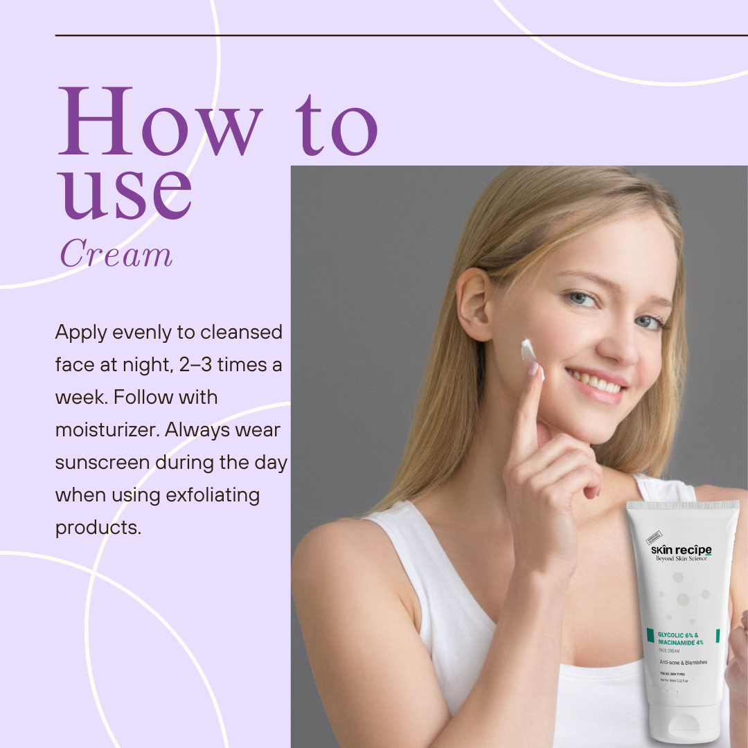 Glycolic 6% & Niacinamide 4% Face Cream
