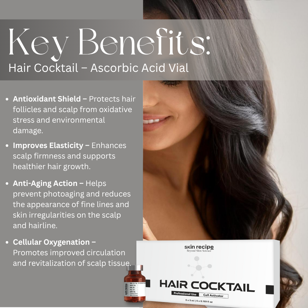 Hair Cocktail – Ascorbic Acid Vial