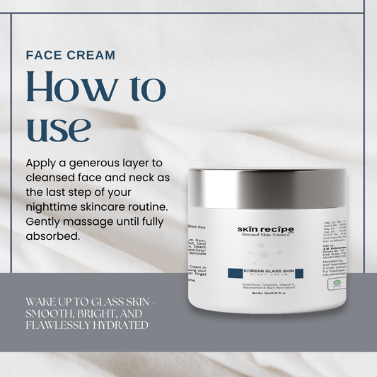 Korean Glass Skin Night Cream