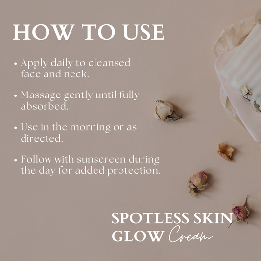 Spotless Skin Glow Cream 12 hrs Whitening + Perfection