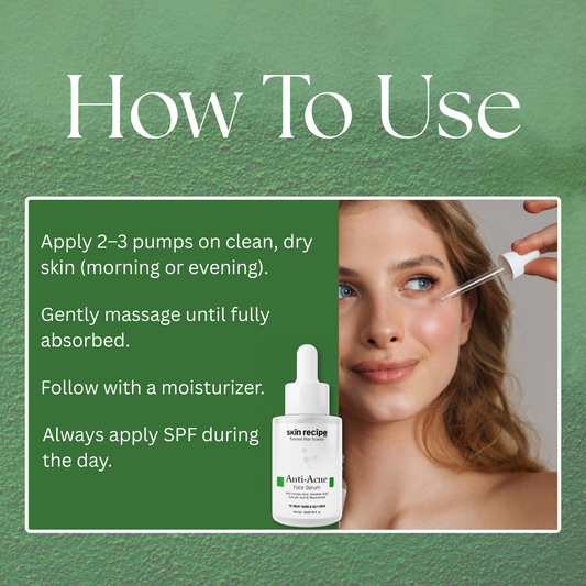Anti-Acne Face Serum.