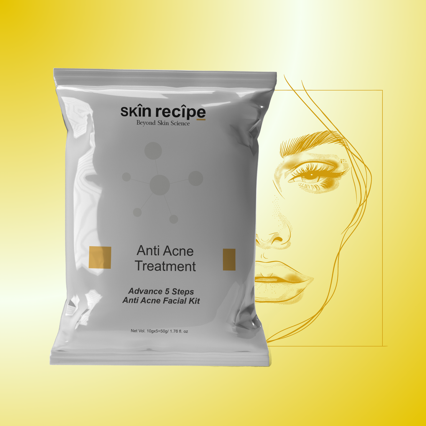 Anti Acne Treatment - Advanced 5-Step Anti-Acne Facial Kit