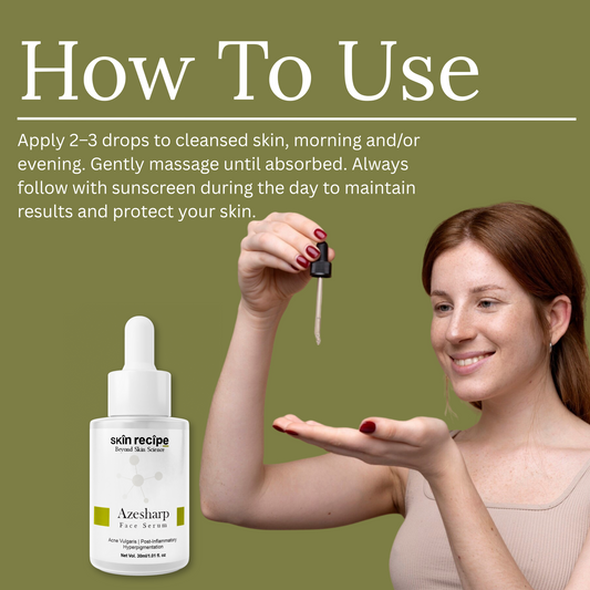 Azesharp Face Serum.