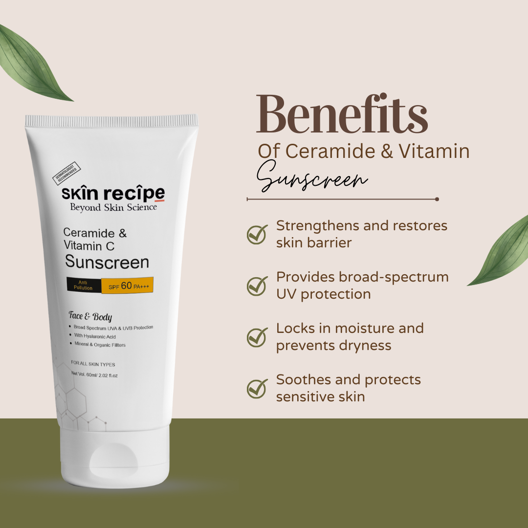 Ceramide & Vitamin C Sunscreen SPF 60 PA+++