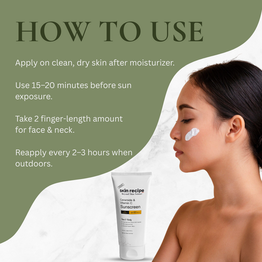 Ceramide & Vitamin C Sunscreen SPF 60 PA+++