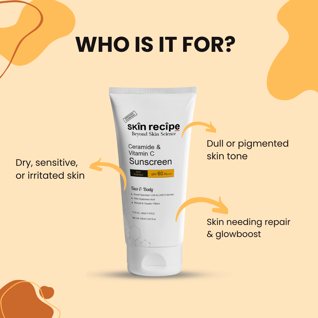 Ceramide & Vitamin C Sunscreen SPF 60 PA+++