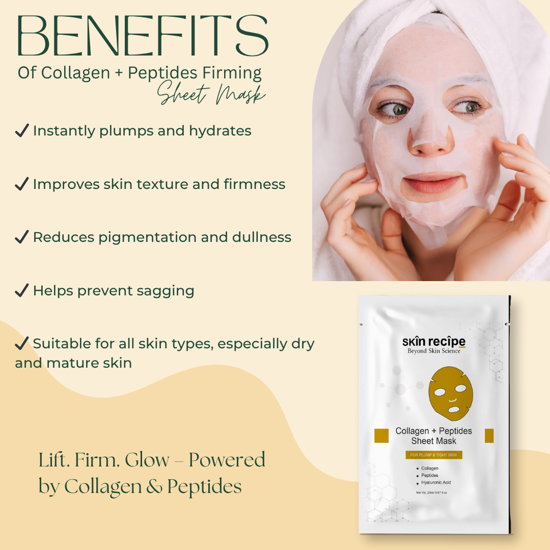Collagen + Peptides Firming Sheet Mask