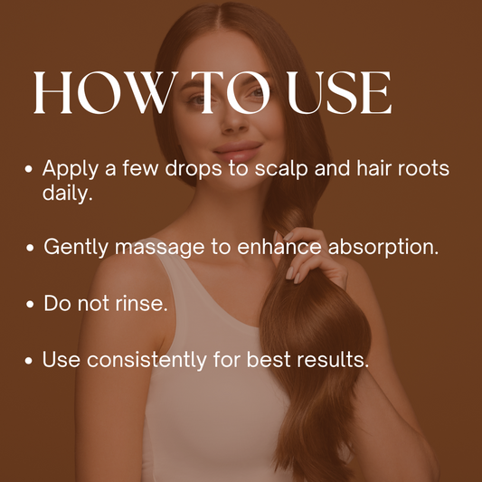 Dark Hair Serum – Hair Tonic