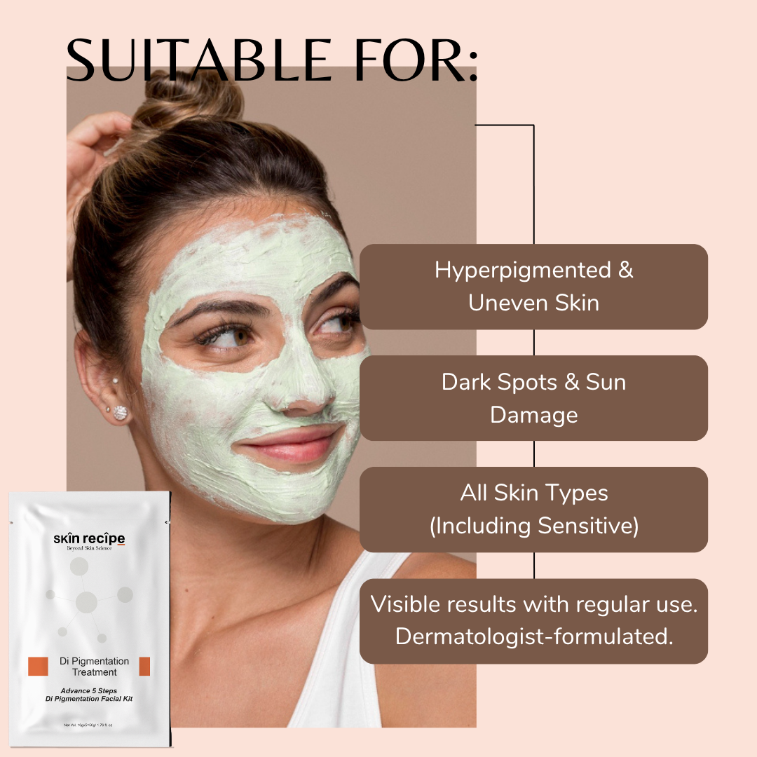 Di-Pigmentation Treatment Facial Kit - 5 Step Advanced Brightening & Spot-Correcting Facial