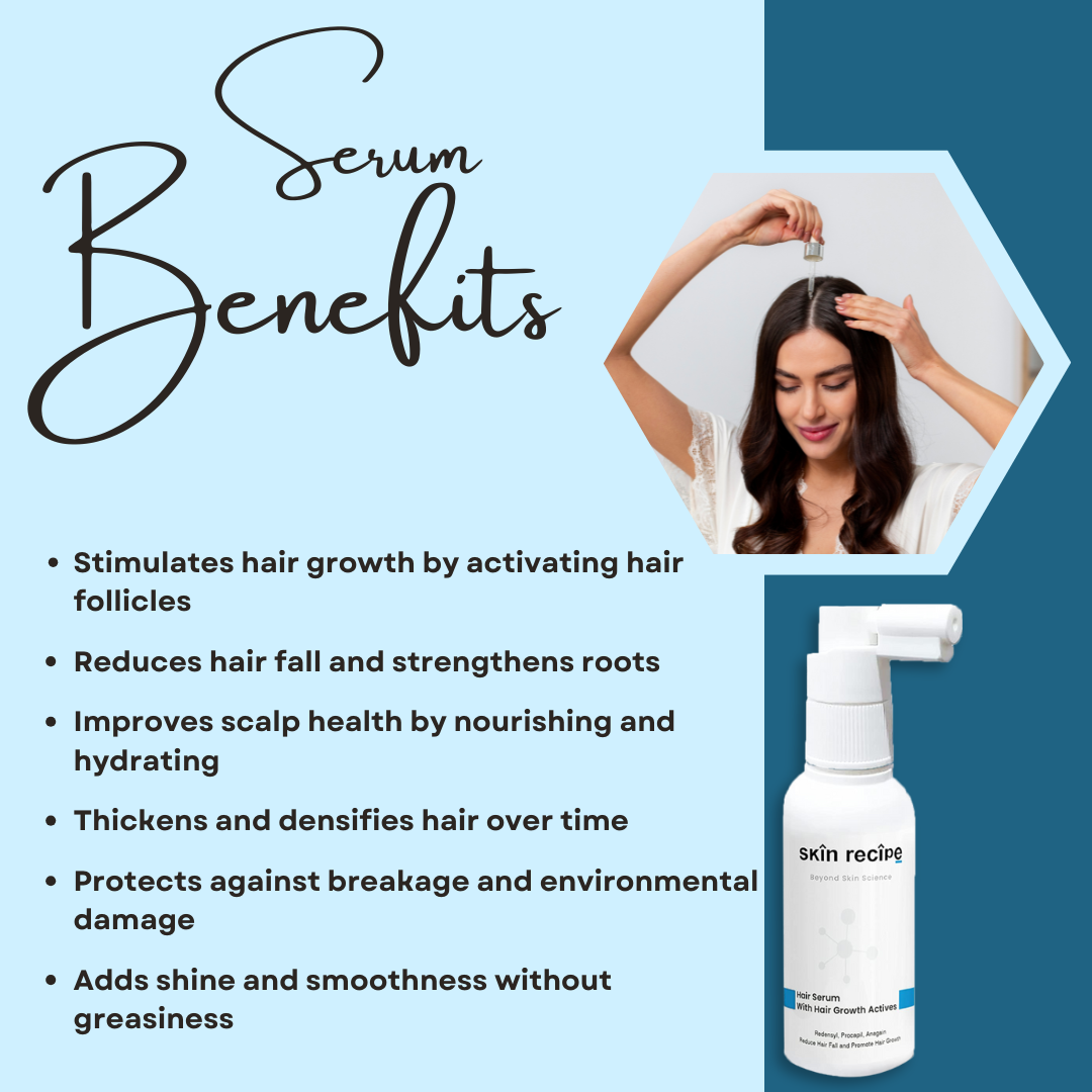 Hair Serum With Hair Growth Actives.