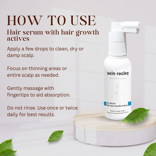Hair Serum With Hair Growth Actives.