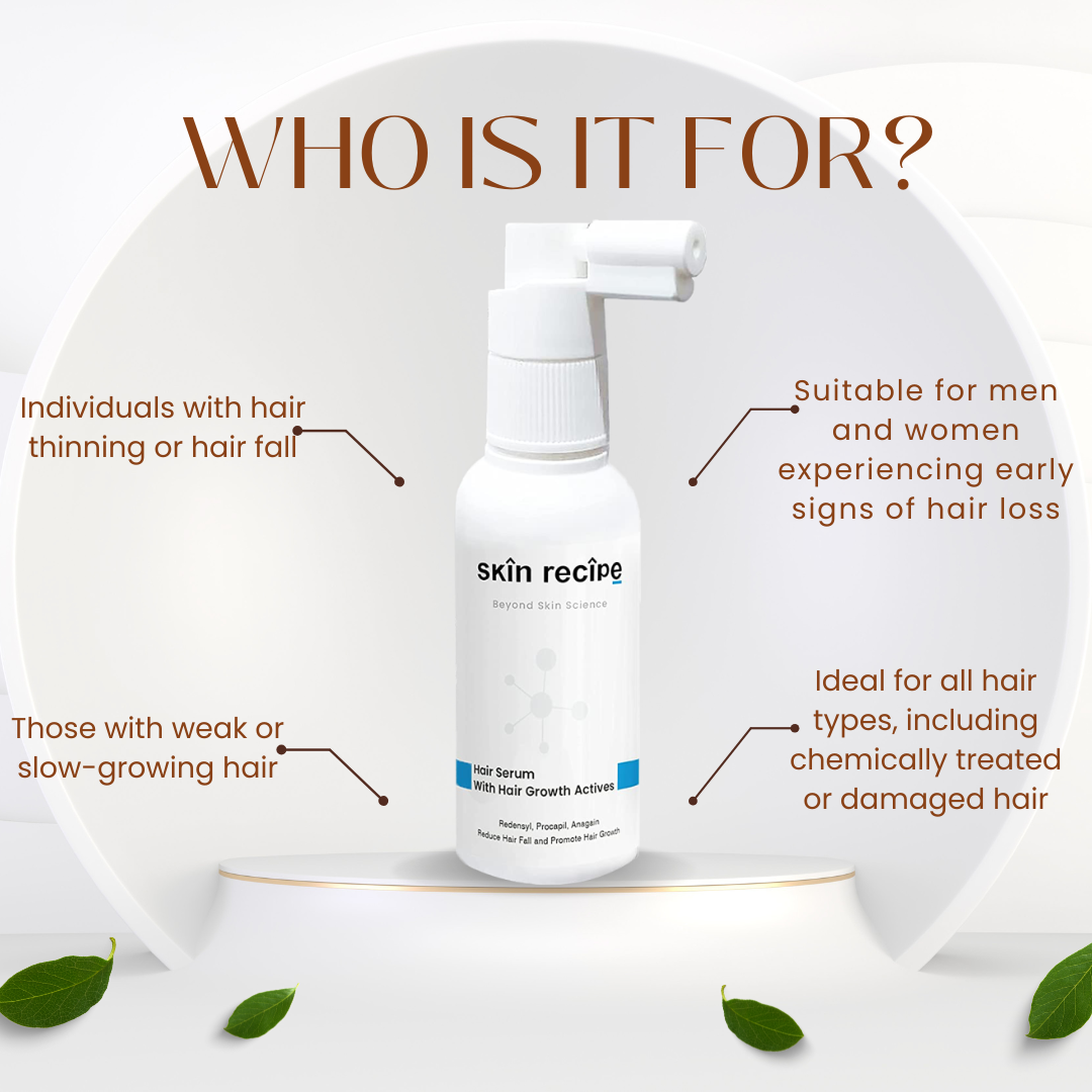 Hair Serum With Hair Growth Actives.