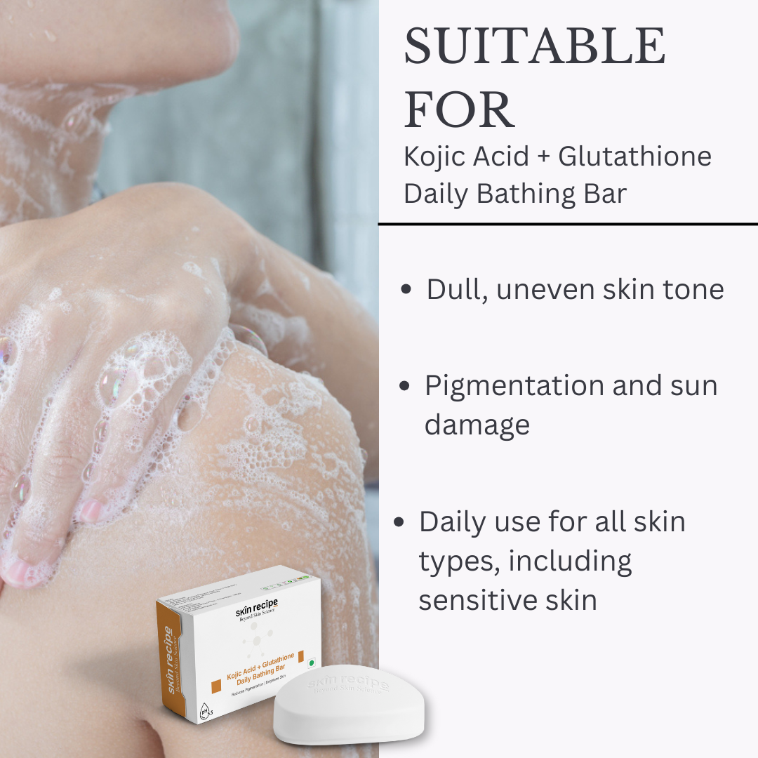 Kojic Acid + Glutathione Daily Bathing Bar