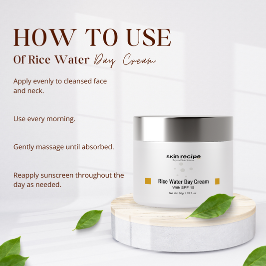 Rice Water Day Cream with SPF 15