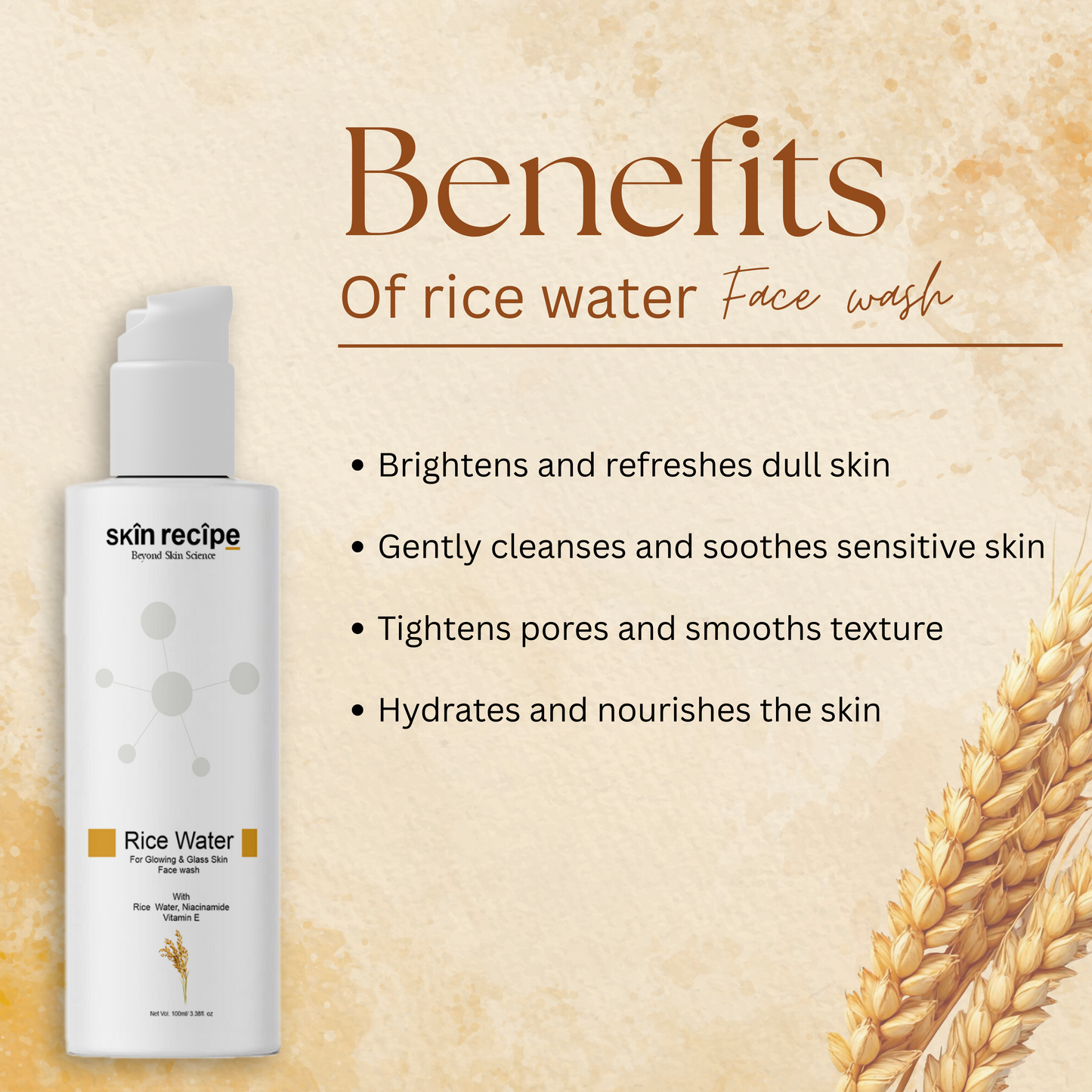 Rice Water Face Wash.