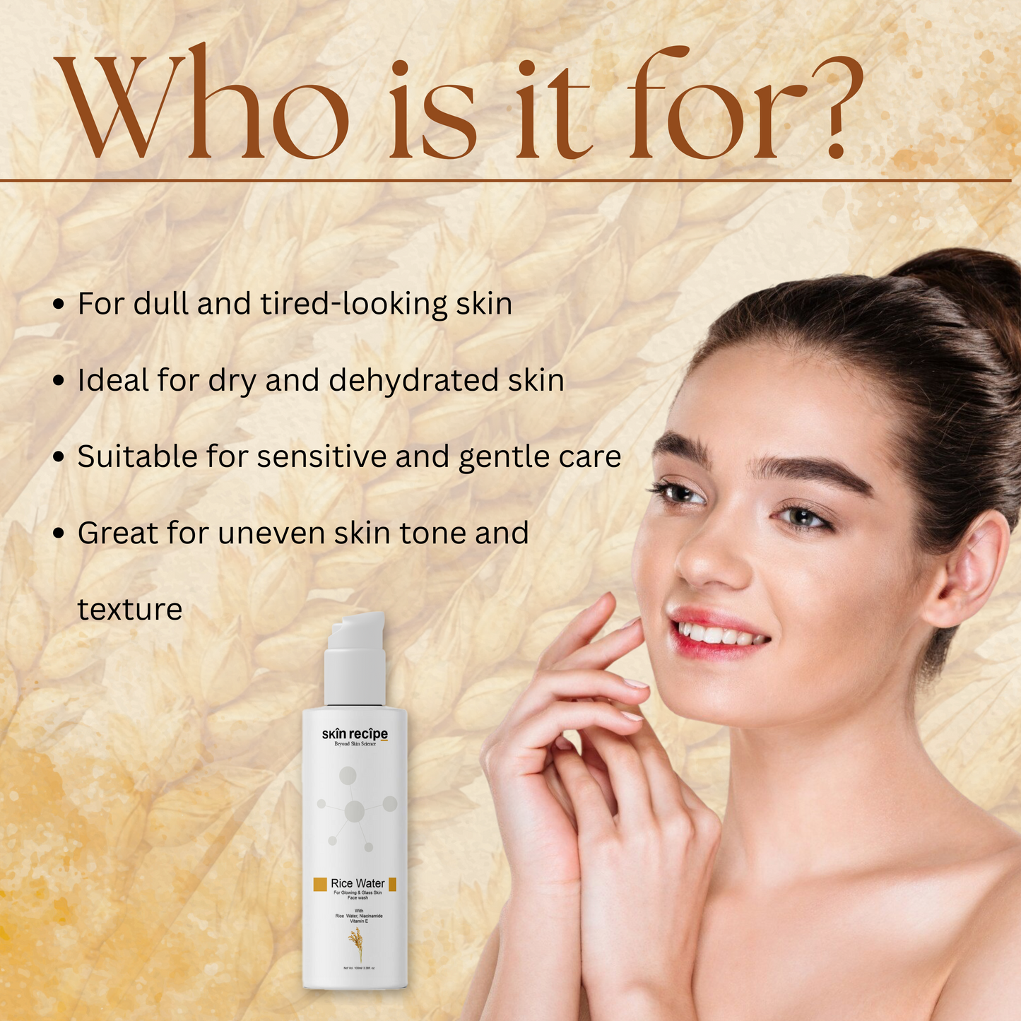 Rice Water Face Wash.