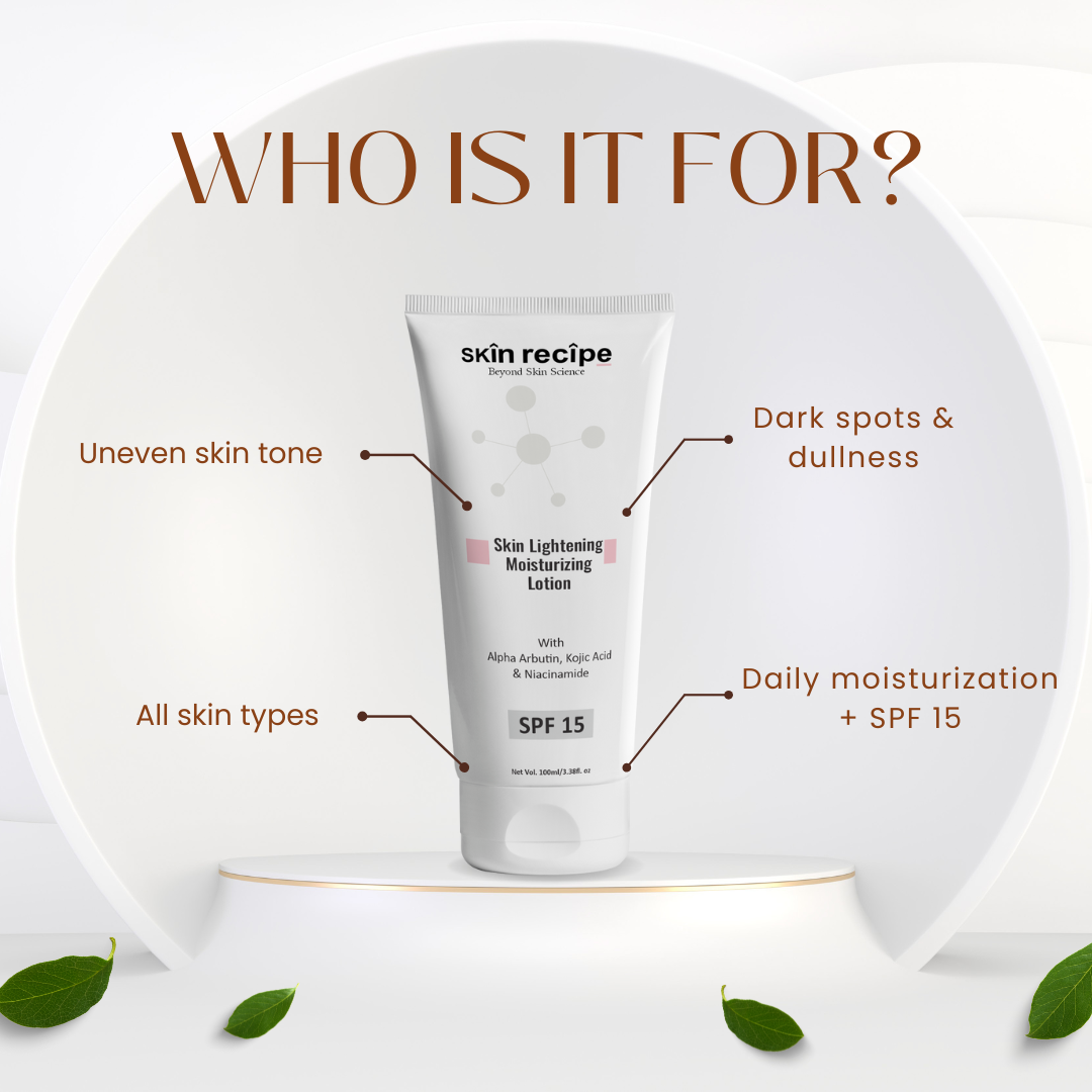 Skin Lightening Moisturizing Lotion SPF 15 – 100ml