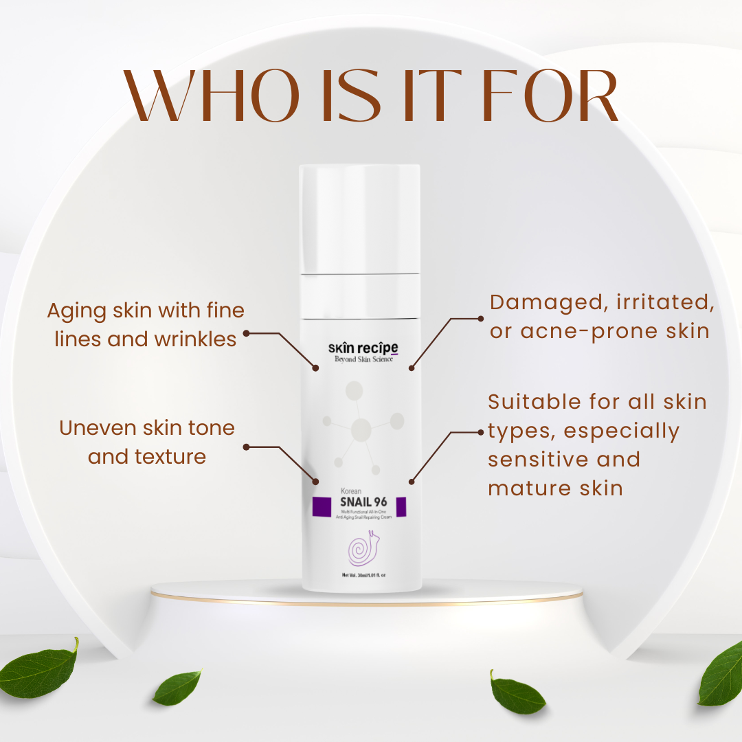 Korean Snail 96 Multi-Functional All-in-One Anti-Aging Snail Repairing Cream