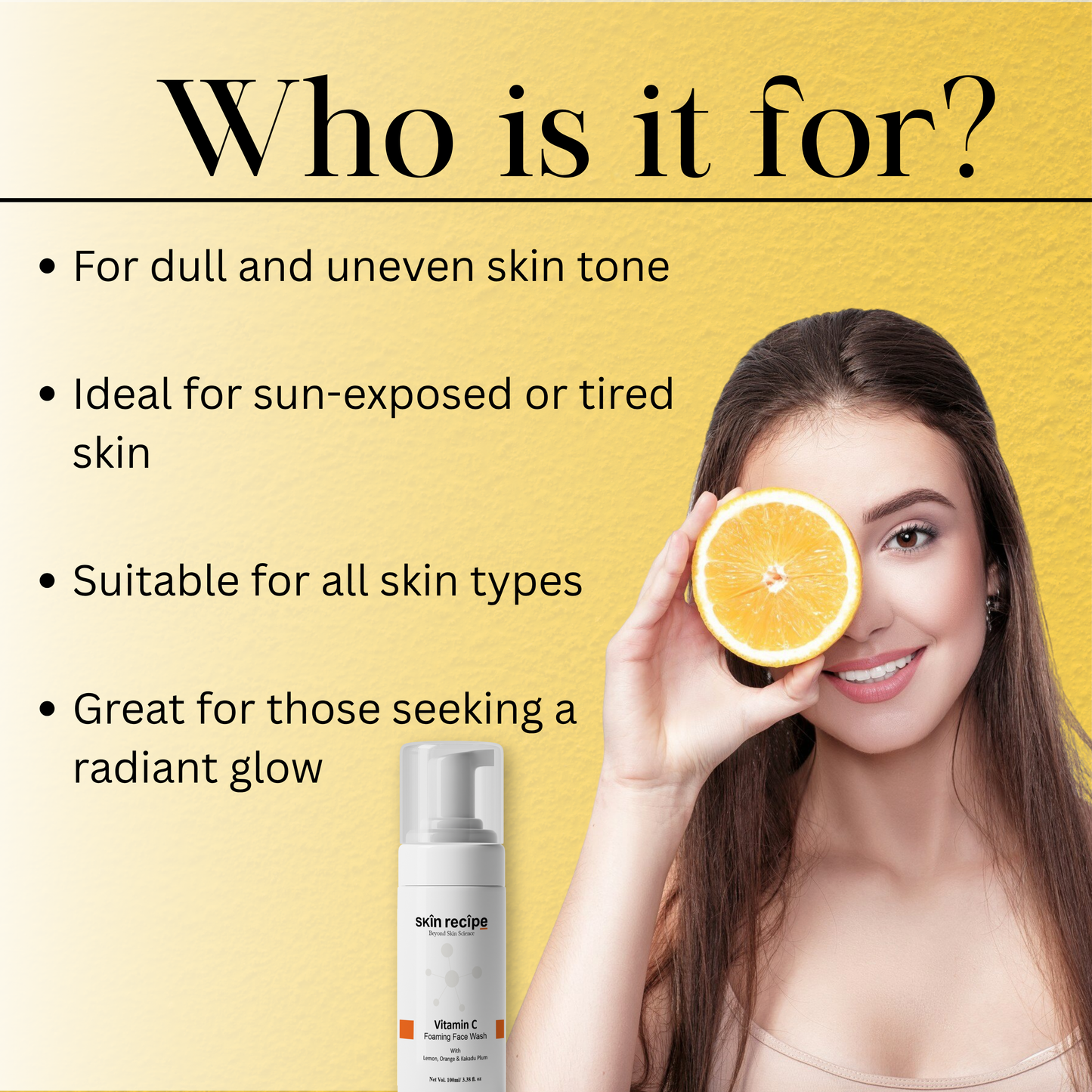 Vitamin C Foaming Face Wash