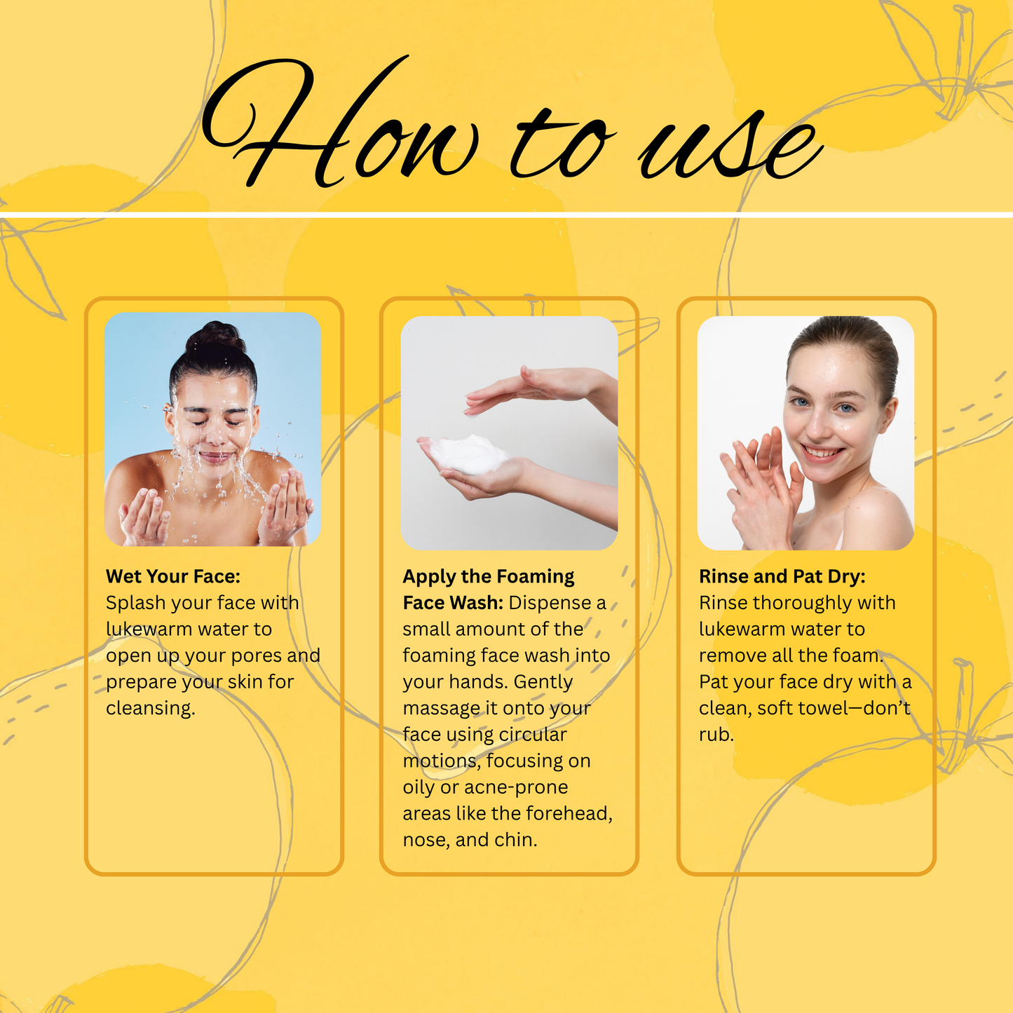Vitamin C Foaming Face Wash
