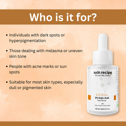 2% Kojic Acid Face Serum