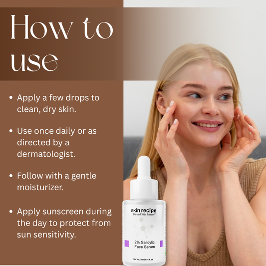 2% Salicylic Acid Face Serum.