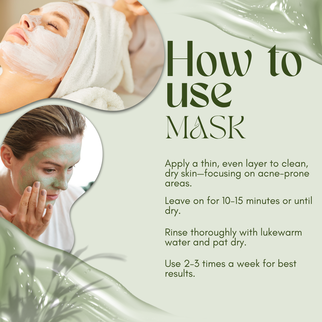 Skin Control Mask Acne Control Mask with Salicylic Acid, Zinc PCA & Lava Clay – Purifying ...