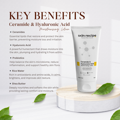 Ceramide & Hyaluronic Acid Moisturising Lotion