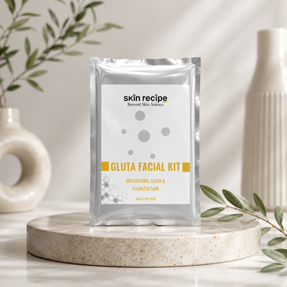 Gluta Facial Kit – 10-Step Professional Skin Brightening & Glow Facial