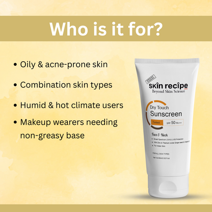 Dry Touch Tinted Sunscreen SPF 50 PA+++