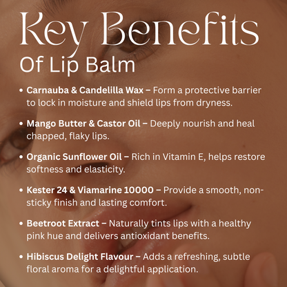Lip Balm with Beetroot