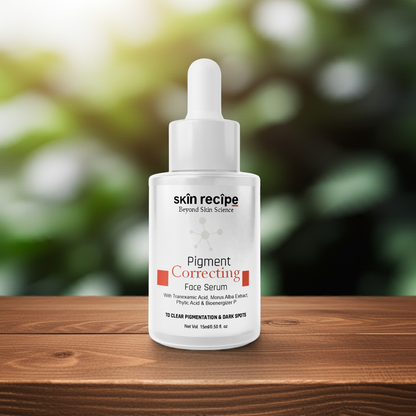 Pigment Correcting Face Serum With Tranexamic Acid, Morus Alba Extract, Phytic Acid & Bioenergizer P