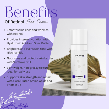 Retinol Revitalizing Non-Greasy Face Cream