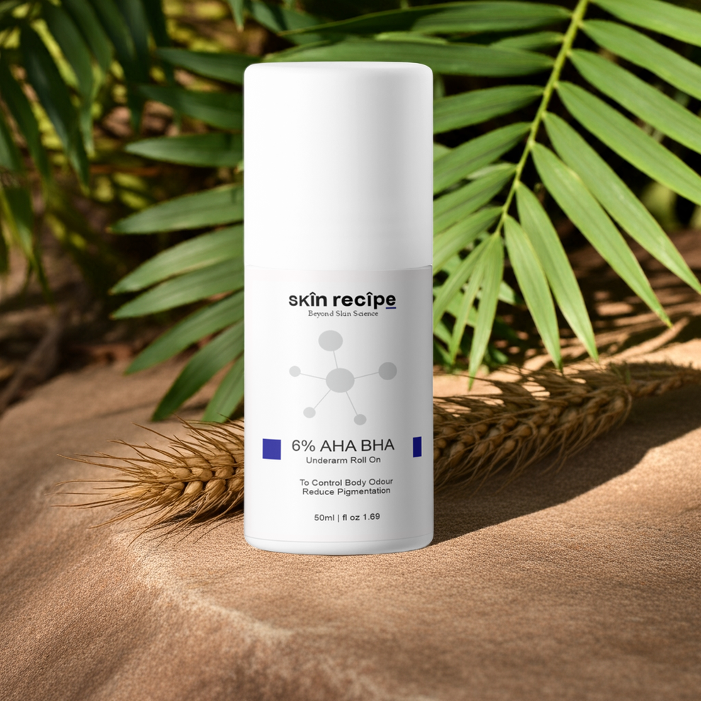 6% AHA BHA Underarm Roll-On – Skin Recipe