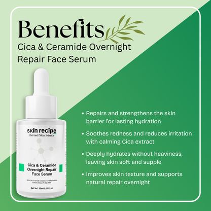 Cica & Ceramide Overnight Repair Face Serum