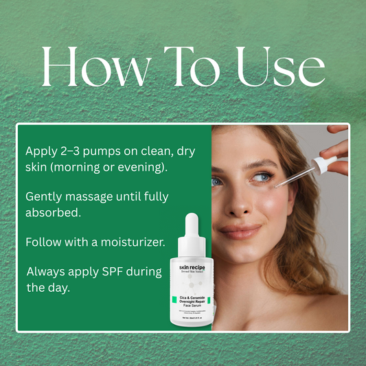 Cica & Ceramide Overnight Repair Face Serum