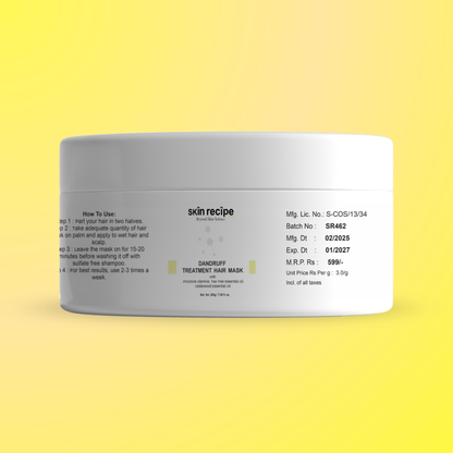 Dandruff Treatment Hair Mask