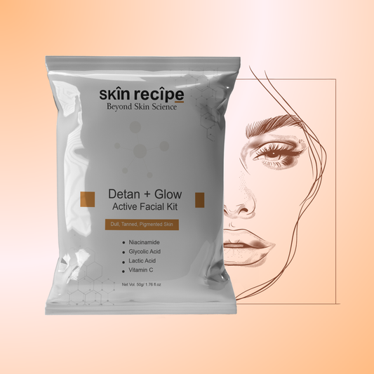 Detan + Glow Active Facial Kit
