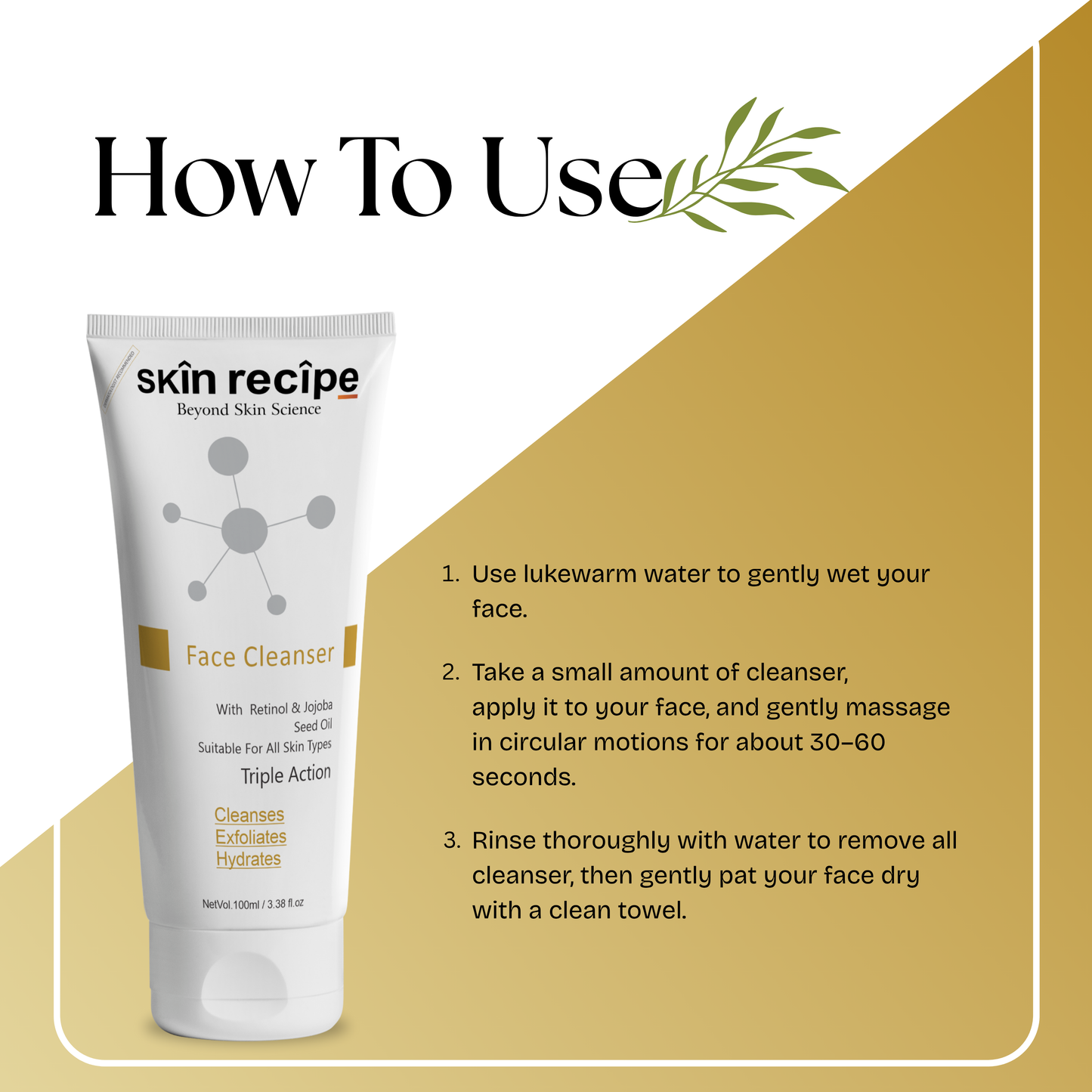 Triple Action Face Cleanser
