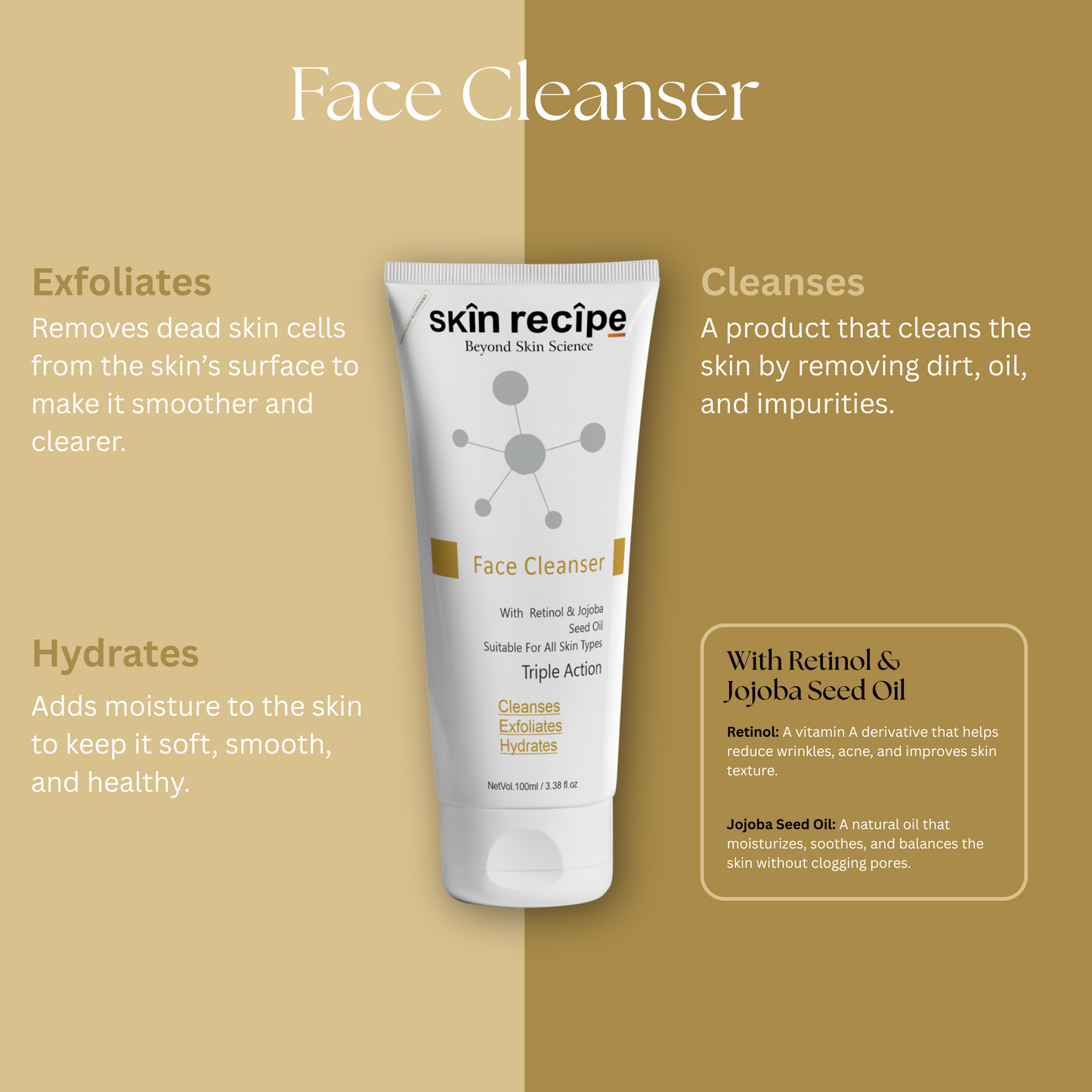 Triple Action Face Cleanser