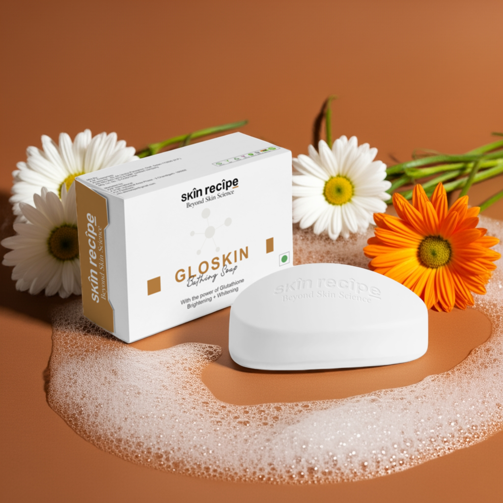 Gloskin Bathing Soap with Glutathione, Kojic Acid & Shea Butter – Brighten & Nourish Skin