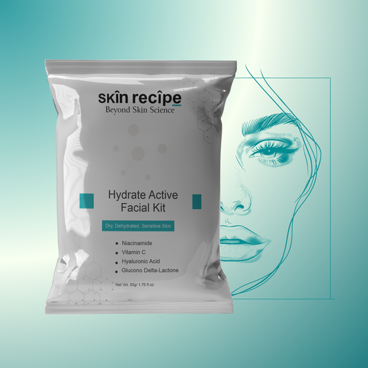 Hydrate Active Facial Kit - 5 Step Intense Hydration & Glow Treatment